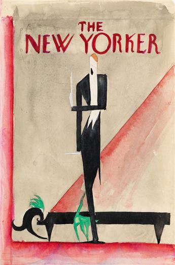 MAX RÉE. Three proposed New Yorker covers.